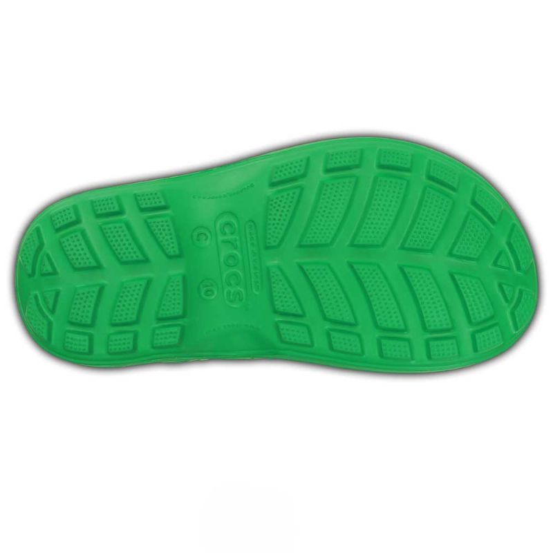 Crocs Kids Handle It Rain Boot Grass Green UK 12 EUR 29-30 US C12 (12803-3E8)